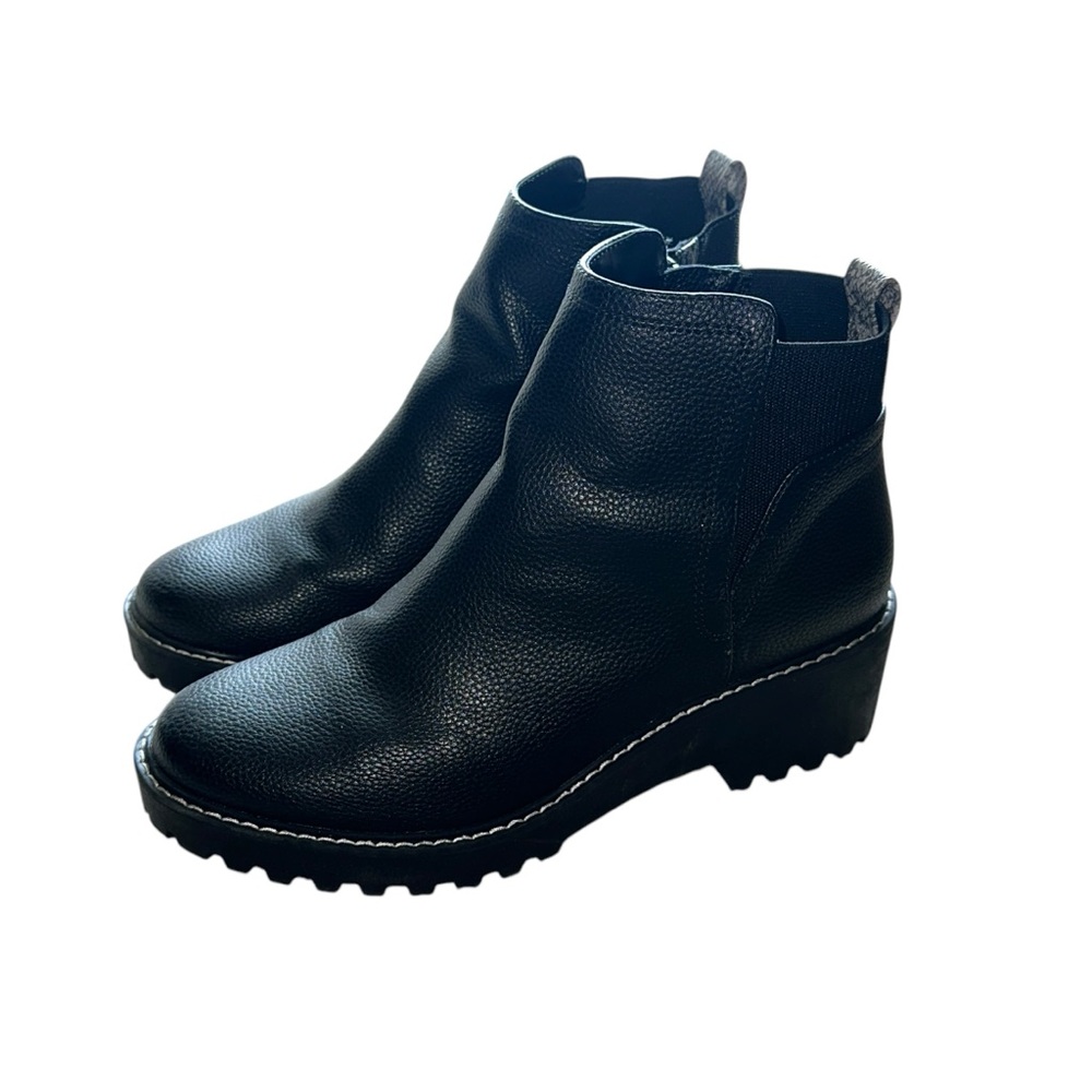 Universal Thread Black Ankle Booties Sz 9.5